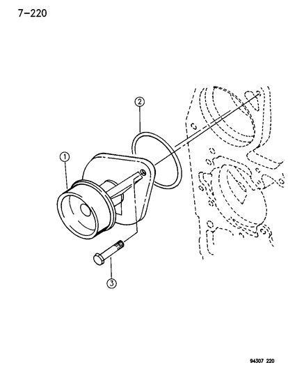 1995 Dodge Ram 1500 Water Pump Diagram