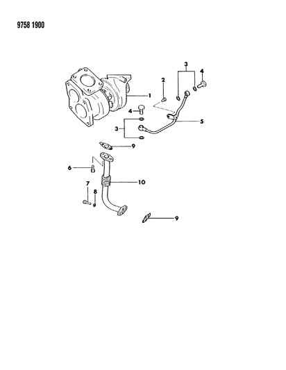 1989 Dodge Colt Oil Lines Diagram