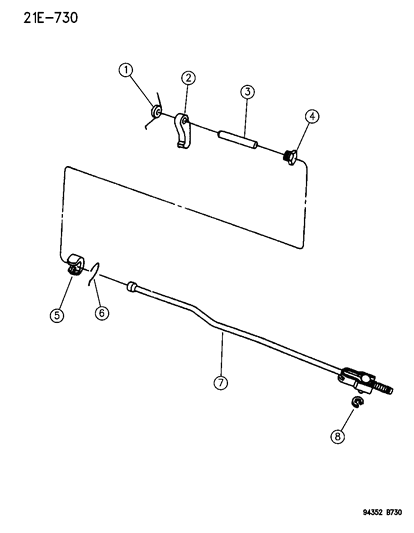 1994 Dodge Ram 2500 Parking Sprag Diagram 2