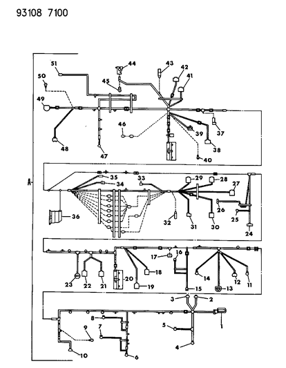 1993 Dodge Grand Caravan Wiring - Headlamp To Dash Diagram