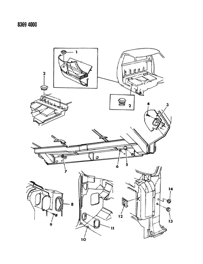 1988 Dodge D150 Plugs Pan Diagram