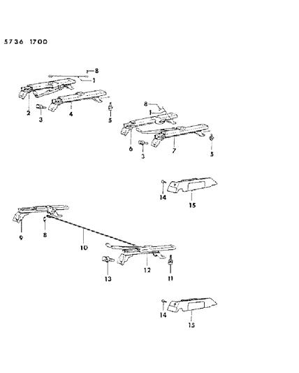 1985 Dodge Ram 50 Adjuster Manual Diagram