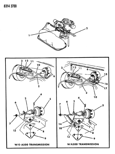 1989 Dodge Ramcharger Speed Control Diagram 1