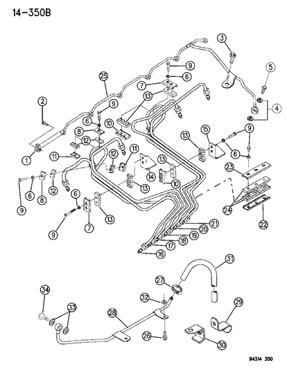 1996 Dodge Ram 1500 Fuel Lines Diagram 2