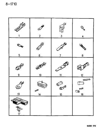 1995 Dodge Ram 1500 Terminals - Wiring Diagram 2