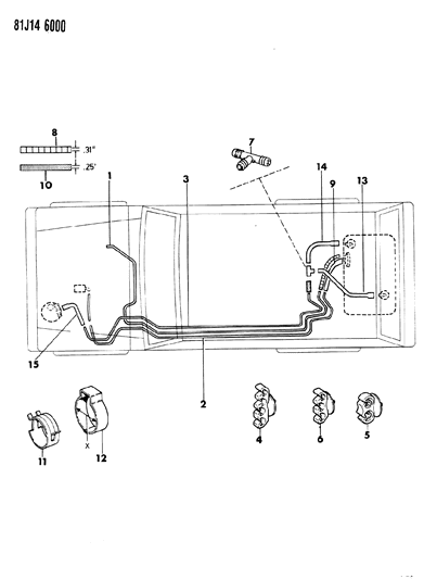 1984 Jeep Wagoneer Fuel Line Diagram