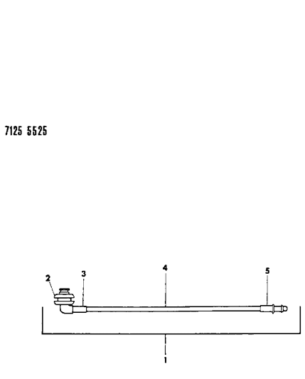 1987 Chrysler New Yorker M.A.P. Sensor Jumper Tube Diagram