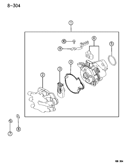 1996 Chrysler Cirrus Distributor Diagram