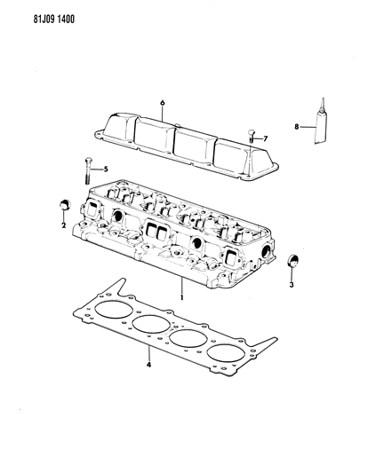 1985 Jeep J10 Cylinder Head Diagram 2