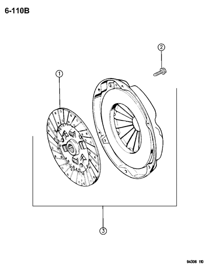 1995 Dodge Ram 2500 Clutch Diagram