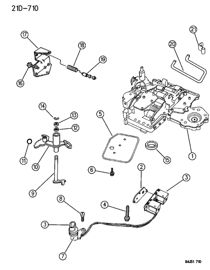 1995 Jeep Grand Cherokee Valve Body Diagram 2