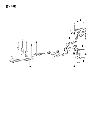 1989 Dodge Raider Fuel Lines Diagram 2