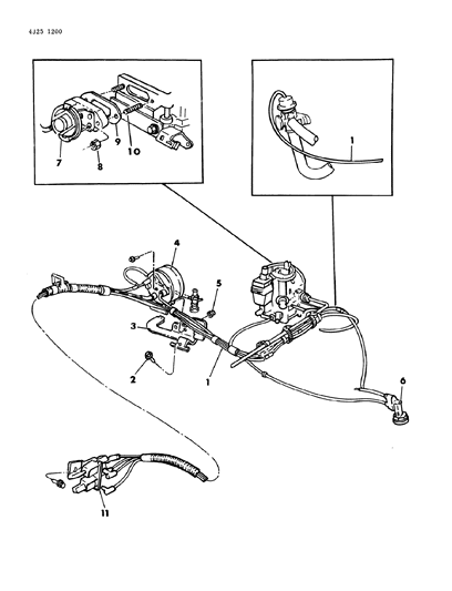 1984 Dodge D150 EGR System Diagram 1