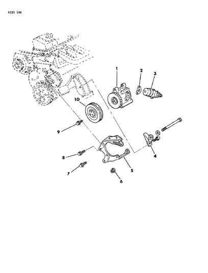 1984 Dodge Ram Van Air Pump Diagram 1