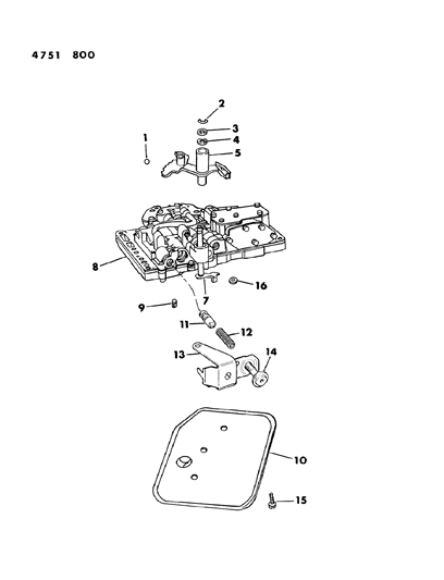 1984 Dodge Ram 50 Valve Body Diagram