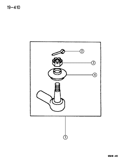 1995 Chrysler Sebring Tie Rod Ends Diagram