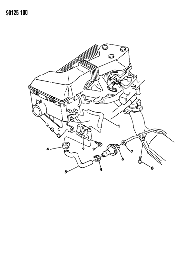 1990 Dodge Omni Aspirator Diagram