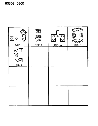 1992 Dodge D350 Insulators 5 Way Diagram