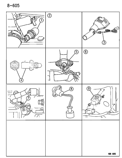 1996 Dodge Neon Sensors Diagram