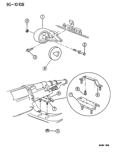 1995 Dodge Ram 3500 Engine Mounting Diagram 1