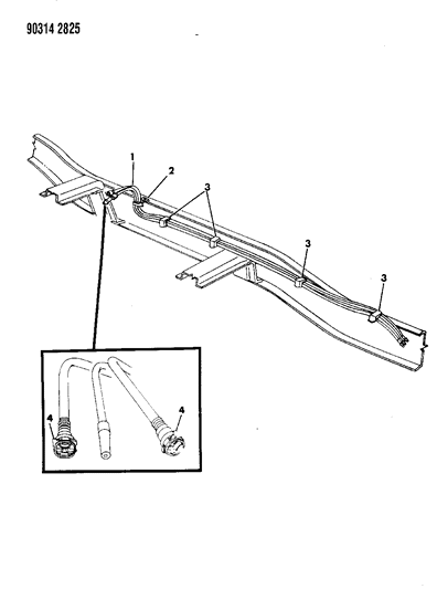 1993 Dodge W250 Fuel Lines Diagram