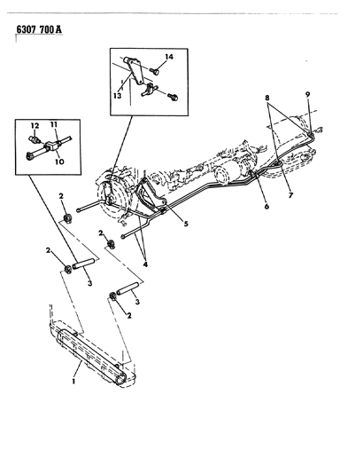 1987 Dodge Ramcharger Oil Cooler Diagram 2