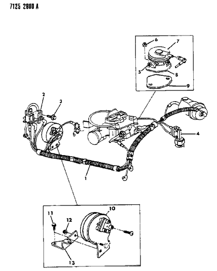 1987 Dodge 600 EGR System Diagram 7