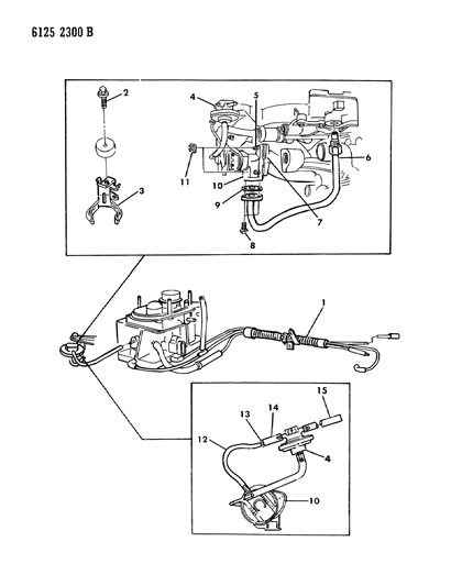1986 Chrysler Laser EGR System Diagram 2
