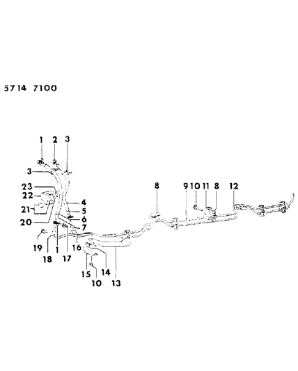 1986 Dodge Ram 50 Fuel Line Diagram 4