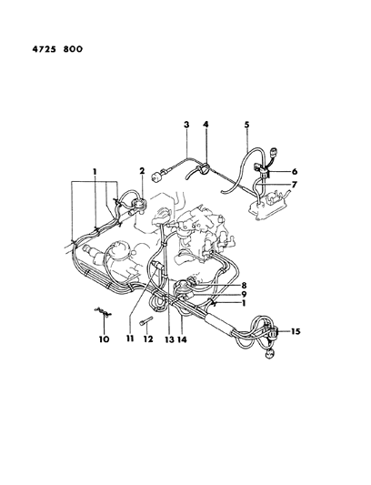 1984 Chrysler Conquest EGR System Diagram