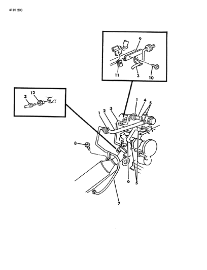 1984 Dodge Daytona Air Pump Tubing Diagram 1