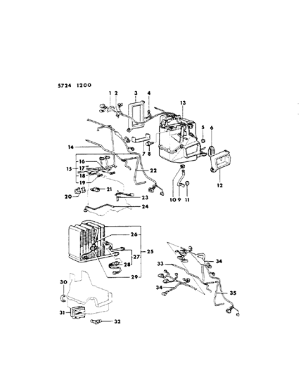 1986 Dodge Conquest Air Conditioner Unit Diagram