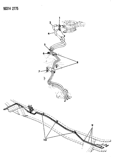 1993 Dodge D350 Fuel Line Diagram 2