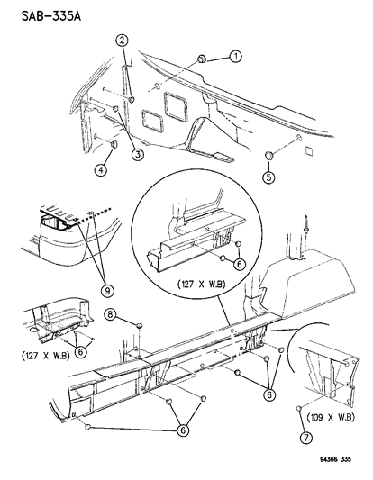 1995 Dodge Ram Van Plugs Diagram