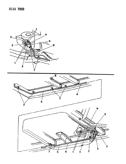 1986 Dodge Caravan Fuel Lines Diagram