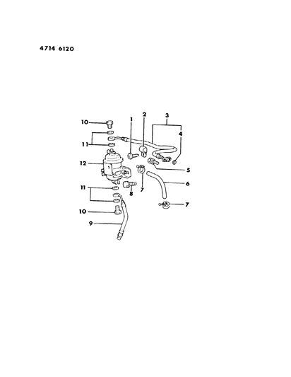 1984 Dodge Colt Fuel Filter Diagram 2