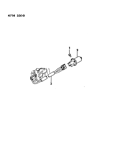 1984 Dodge Colt High Altitude System Diagram 2