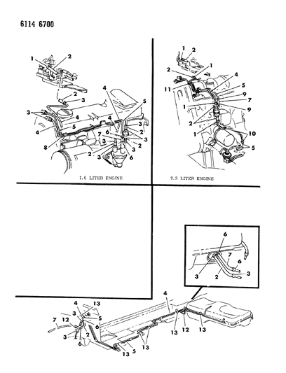 1986 Dodge Charger Fuel Lines Diagram 1