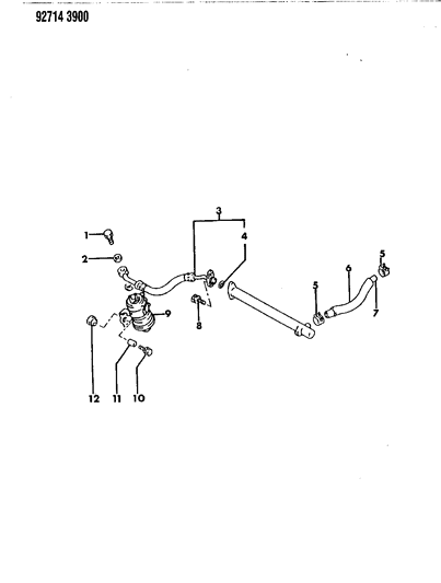 1992 Dodge Ram 50 Fuel Filter Diagram 3