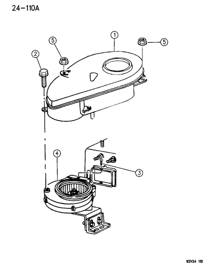 1994 Dodge Viper Blower Motor Diagram