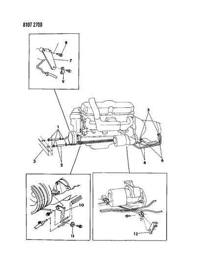 1988 Chrysler Fifth Avenue Oil Cooler Diagram