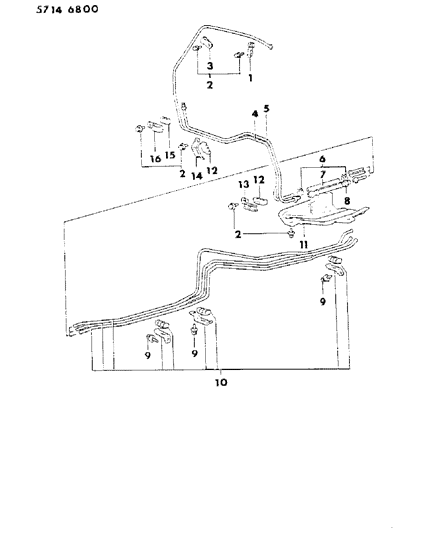 1985 Dodge Colt Fuel Line Diagram 1