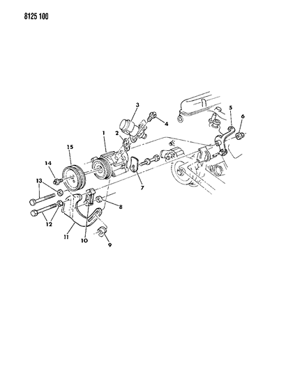 1988 Chrysler Fifth Avenue Air Pump Diagram