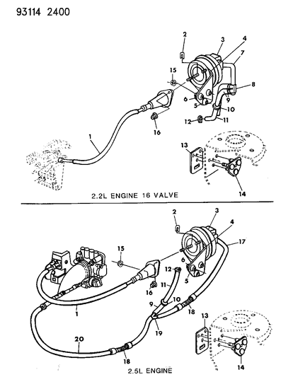 1993 Dodge Daytona Speed Control Diagram 2