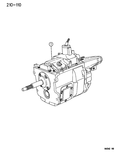 1995 Dodge Ram 2500 Transmission Diagram