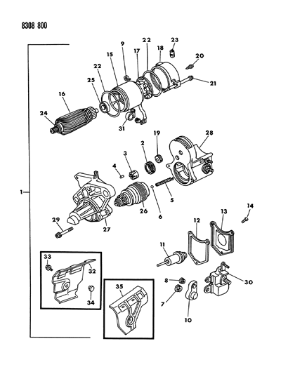 1989 Dodge Ram Van Starter Diagram