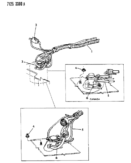 1987 Dodge Caravan Vapor Canister Diagram 3