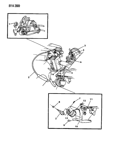 1988 Dodge Omni Speed Control Diagram 3