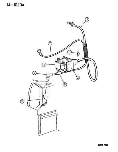 1995 Dodge Ram Van Speed Control Diagram