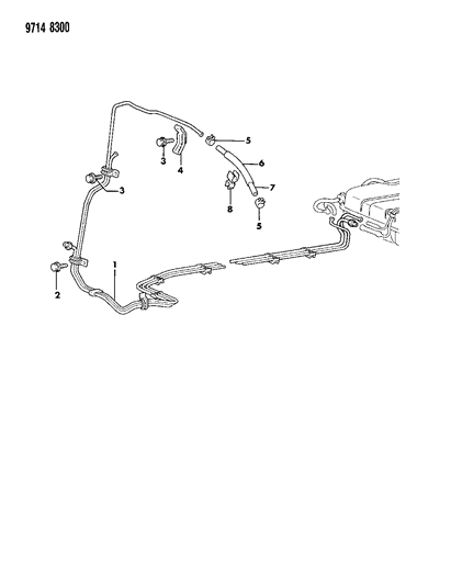 1989 Dodge Colt Fuel Line Diagram